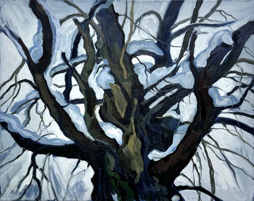 ''Winter'' van Raffi Ghazaryan, Schilderij te koop op Singulart