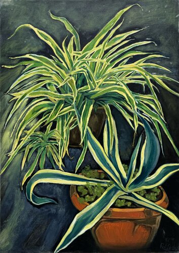 “ Green corner” di Raffi Ghazaryan, Pittura in vendita su Singulart