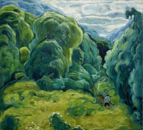 “Forest” by Raffi Ghazaryan, 회화 for Sale on Singulart