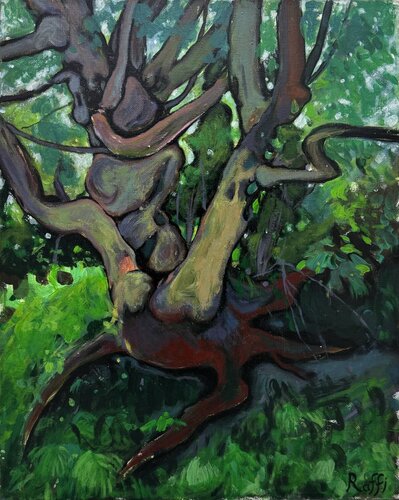 “Landscape” by Raffi Ghazaryan, Painting for Sale on Singulart
