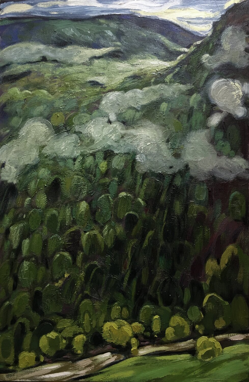 "Cloudy mountains'' Raffi Ghazaryan