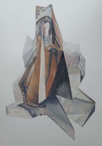 Ostrica par Lodewijk (Ludovic) Van Bodeghem (Ledent), Œuvre sur papier en vente sur Singulart