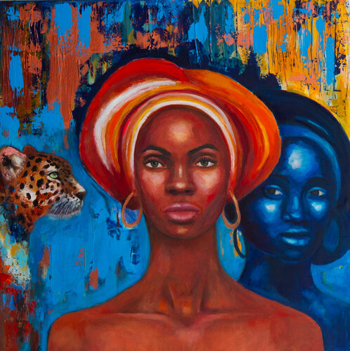 Ancestral Light di Aranka Fazekas, Pittura in vendita su Singulart