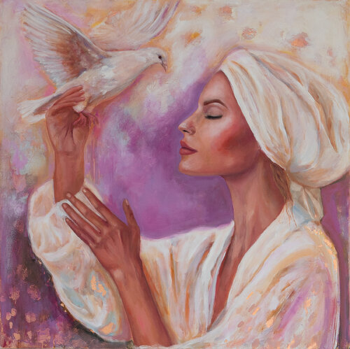 Silence Has a Home van Aranka Fazekas, Schilderij te koop op Singulart