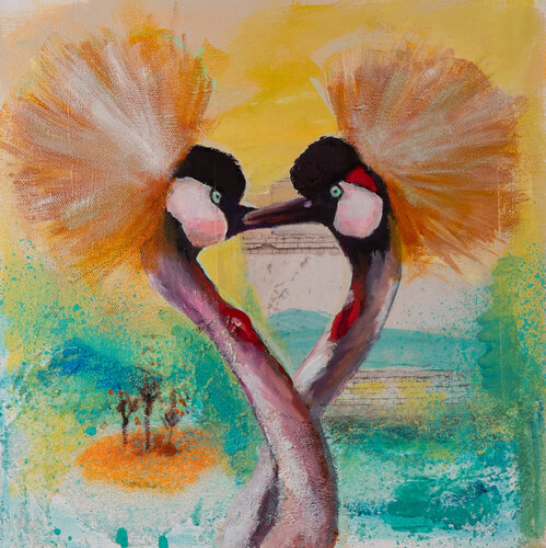 Entwine van Aranka Fazekas, Schilderij te koop op Singulart