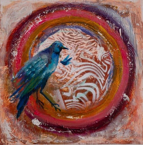 Messenger’s Gate by Aranka Fazekas, Painting for Sale on Singulart