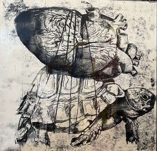 CARGA PESADA by Julio Cesar Cepeda Duque, Drawing for Sale on Singulart
