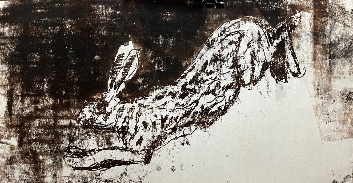jumping into the void Julio Cesar Cepeda Duque Drawing for sale