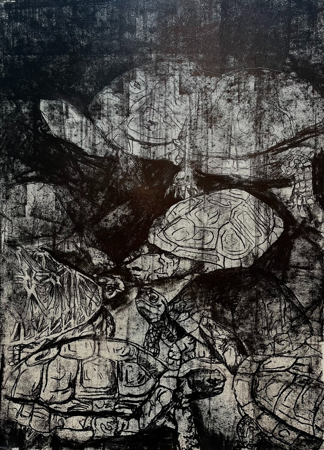conspiring in the legality of the shadows. Julio Cesar Cepeda Duque Zeichnungen zu verkaufen