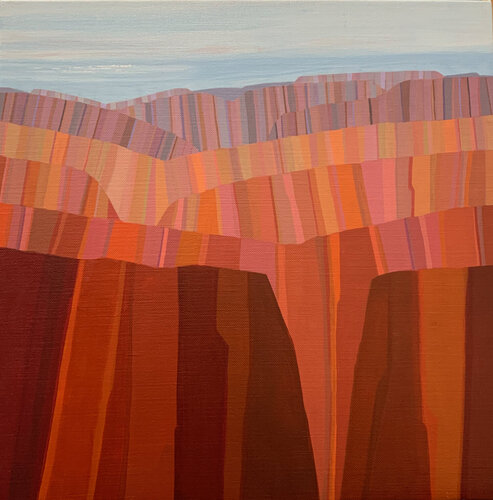 Fantasy Hills XII de Geraldine Richards, Pintura a la venta en Singulart