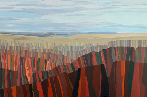 On the Way to San Remo de Geraldine Richards, Pintura a la venta en Singulart