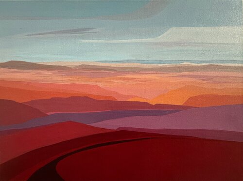 Desert Dreaming by Geraldine Richards, Painting for Sale on Singulart