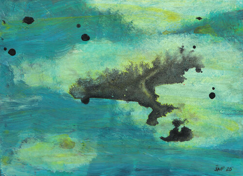 Flying by Markéta Šafáriková, 회화 for Sale on Singulart
