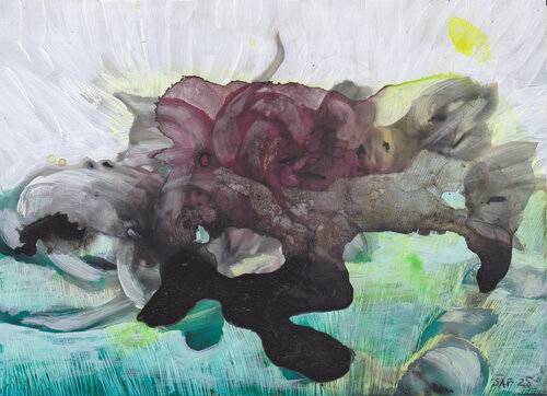 Wild Garden par Markéta Šafáriková, Peinture en vente sur Singulart