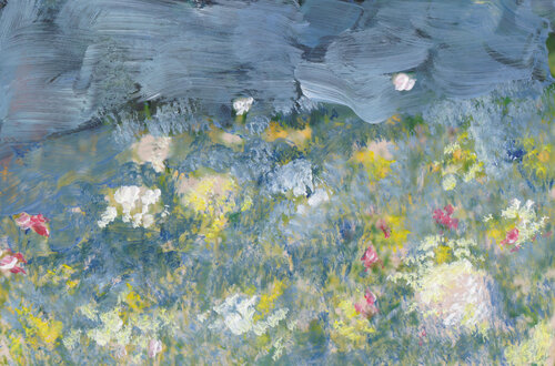 The Summer Garden di Markéta Šafáriková, Pittura in vendita su Singulart