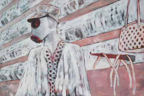 Shopping di Markéta Šafáriková, Pittura in vendita su Singulart