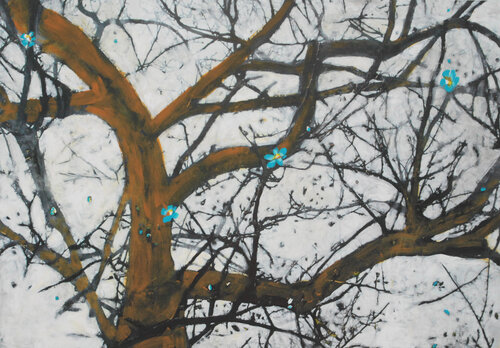 In The Garden di Markéta Šafáriková, Pittura in vendita su Singulart