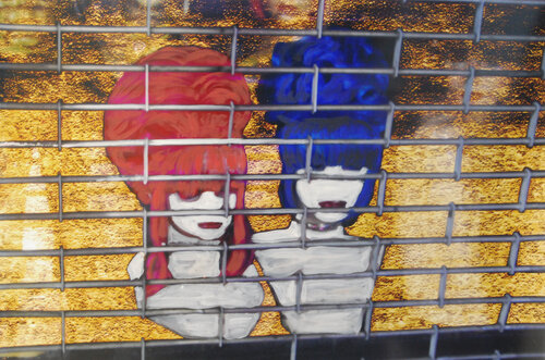 Twins di Markéta Šafáriková, Pittura in vendita su Singulart