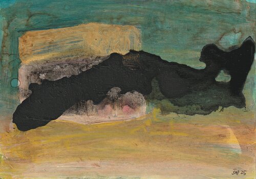 The Black Cloud par Markéta Šafáriková, Peinture en vente sur Singulart