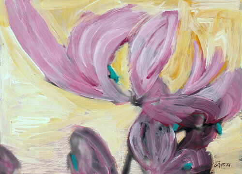 The Blossom by Markéta Šafáriková, Painting for Sale on Singulart
