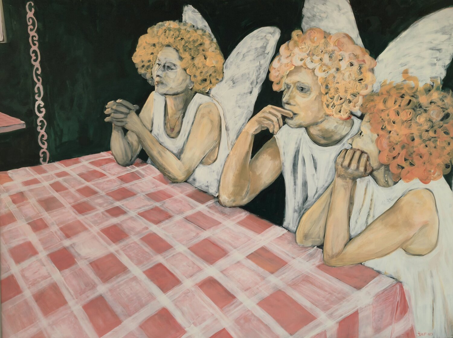 The Reunion Markéta Šafáriková Originalgemälde zu verkaufen