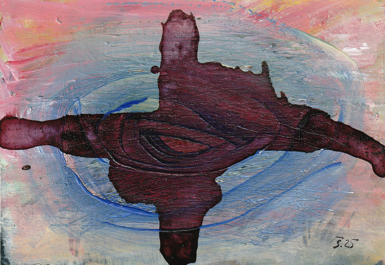 Sacred sign Markéta Šafáriková Originalgemälde zu verkaufen