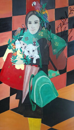 Autoritratto alle 7.40 von Chiara Silvano, Malerei kaufen auf Singulart