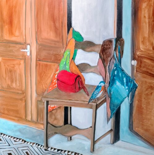 La sedia di Chiara Silvano, Pittura in vendita su Singulart