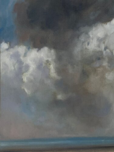 Ciel! les nuages. van FRANÇOISE LUCQ, Schilderij te koop op Singulart