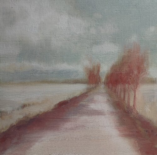 Lumière d'hiver van FRANÇOISE LUCQ, Schilderij te koop op Singulart