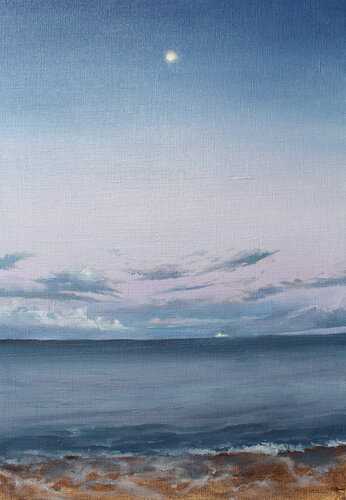 Cuando sale la luna van Volha Milashevich-Valentynovich, Schilderij te koop op Singulart