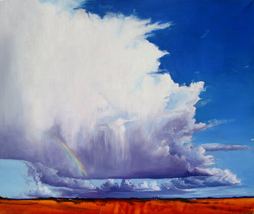After rain van Volha Milashevich-Valentynovich, Schilderij te koop op Singulart