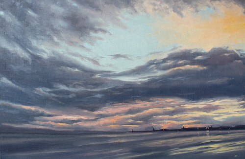 Thessaloniki. The rain is over. van Volha Milashevich-Valentynovich, Schilderij te koop op Singulart