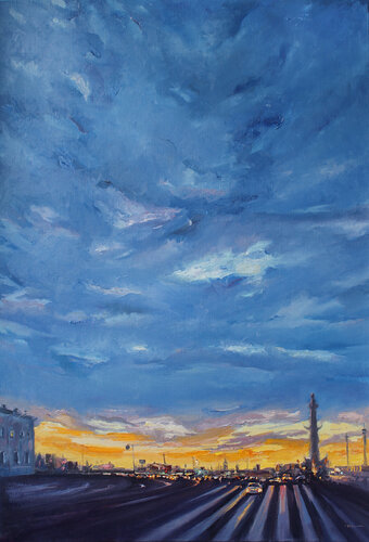 To leave and come back van Volha Milashevich-Valentynovich, Schilderij te koop op Singulart