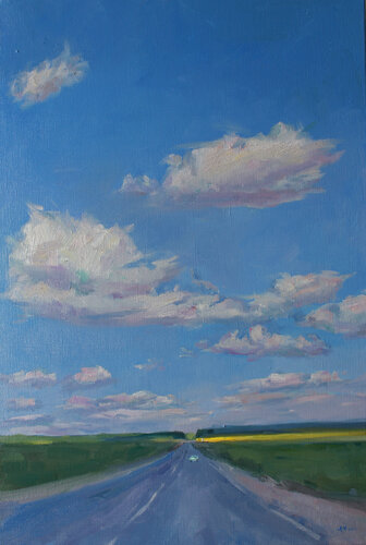 Entering Summer van Volha Milashevich-Valentynovich, Schilderij te koop op Singulart