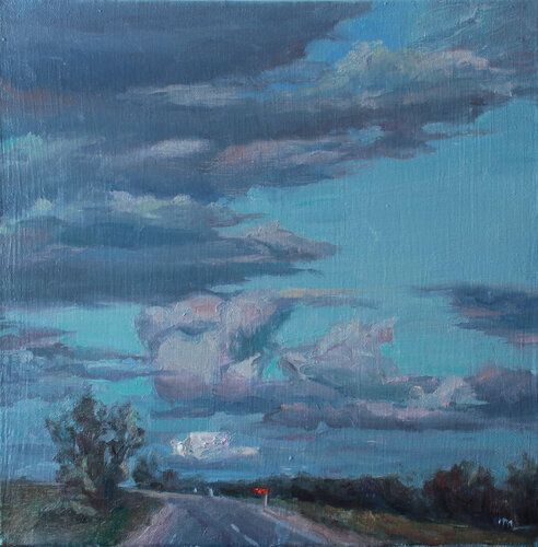 New turn van Volha Milashevich-Valentynovich, Schilderij te koop op Singulart