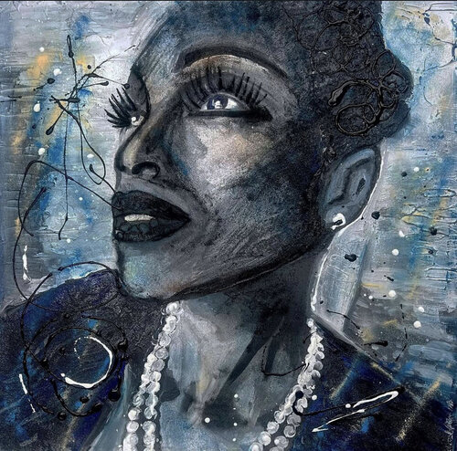 Mina von Margo Holder, Malerei kaufen auf Singulart