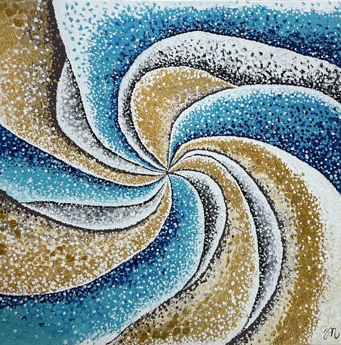 Waves von Magdolna Juhasz, Malerei kaufen auf Singulart