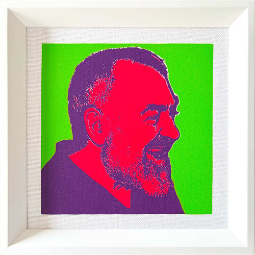 NAP - Padre Pio Icona Pop by NAP, 版画 for Sale on Singulart
