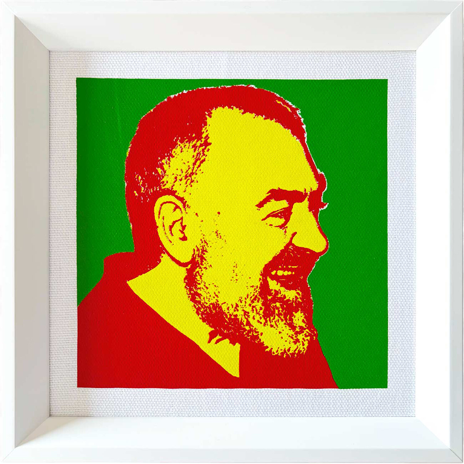 NAP - Padre Pio Icona Pop NAP Print for sale