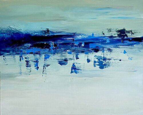 push.when i pull par Restless Sky, Peinture en vente sur Singulart
