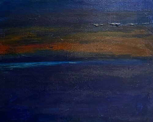 long. hold van Restless Sky, Schilderij te koop op Singulart