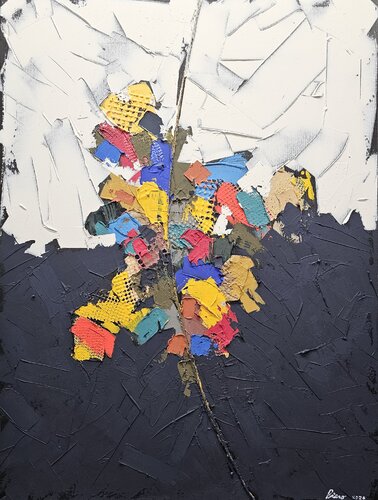 La composizione della materia van Piero Lombardi, Schilderij te koop op Singulart