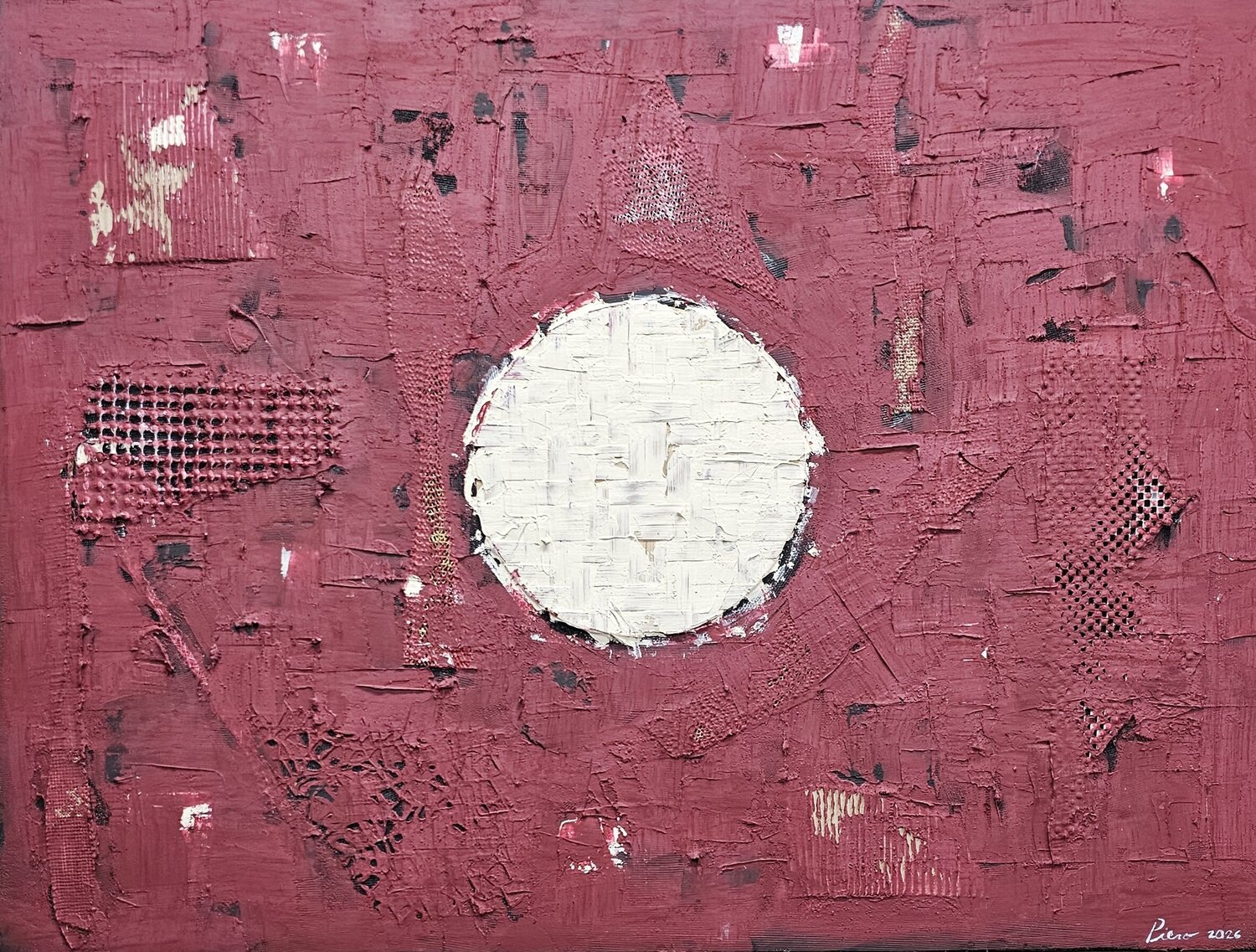 L'essere umano Piero Lombardi Original painting for sale