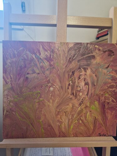 Hymne floral van Souhir Driss, Schilderij te koop op Singulart