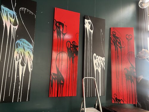 pipettes imprévues par Bonte, Peinture en vente sur Singulart