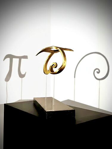 Equation Miroir von Bruno Gouagout, Skulptur kaufen auf Singulart