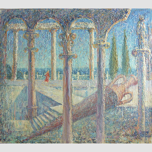 Amphora (Амфора) par Mykola Kanievskyi, Peinture en vente sur Singulart