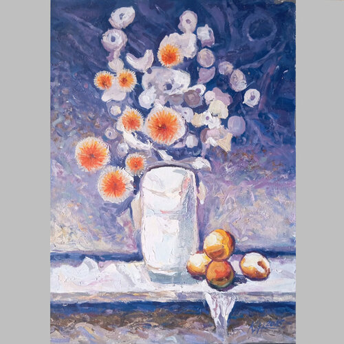 Quiet Light by Mykola Kanievskyi, Painting for Sale on Singulart