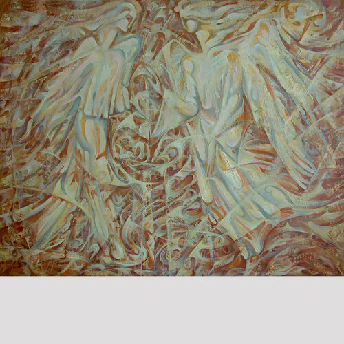 The White Angel par Mykola Kanievskyi, Peinture en vente sur Singulart
